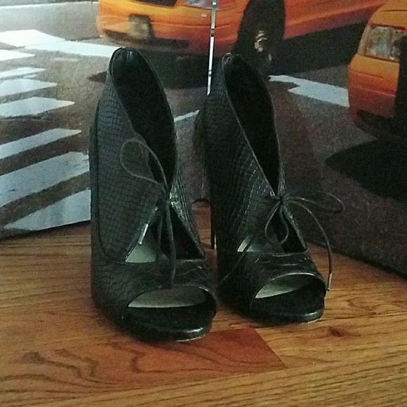 Pour la victoire black vika heels size us 8 - Picture 10 of 11